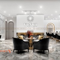 Thiết Kế Nội Thất Tiệm Nail Vinci: Sang Trọng và Hiện Đại